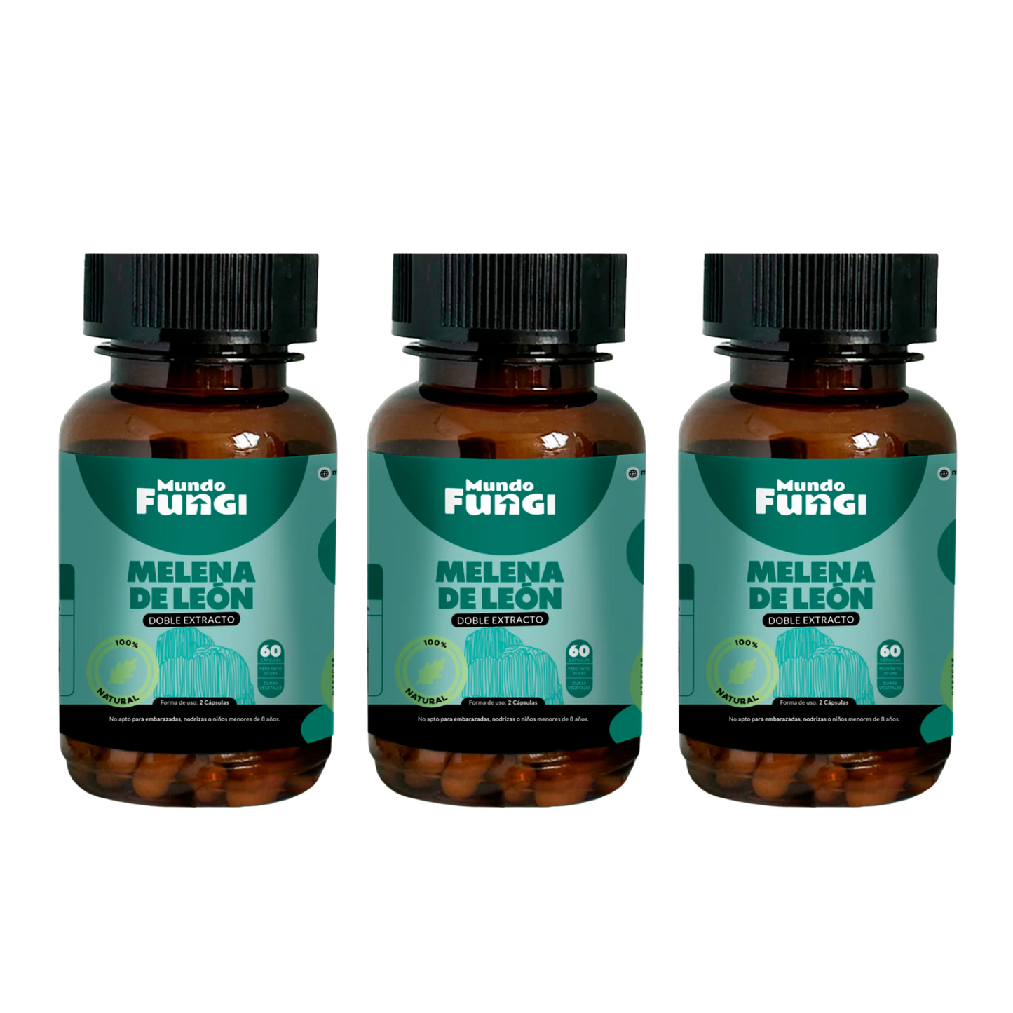 Melena de León 500mg - Claridad Mental