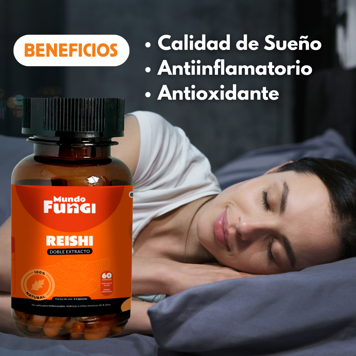 Reishi 500mg - Inmunidad