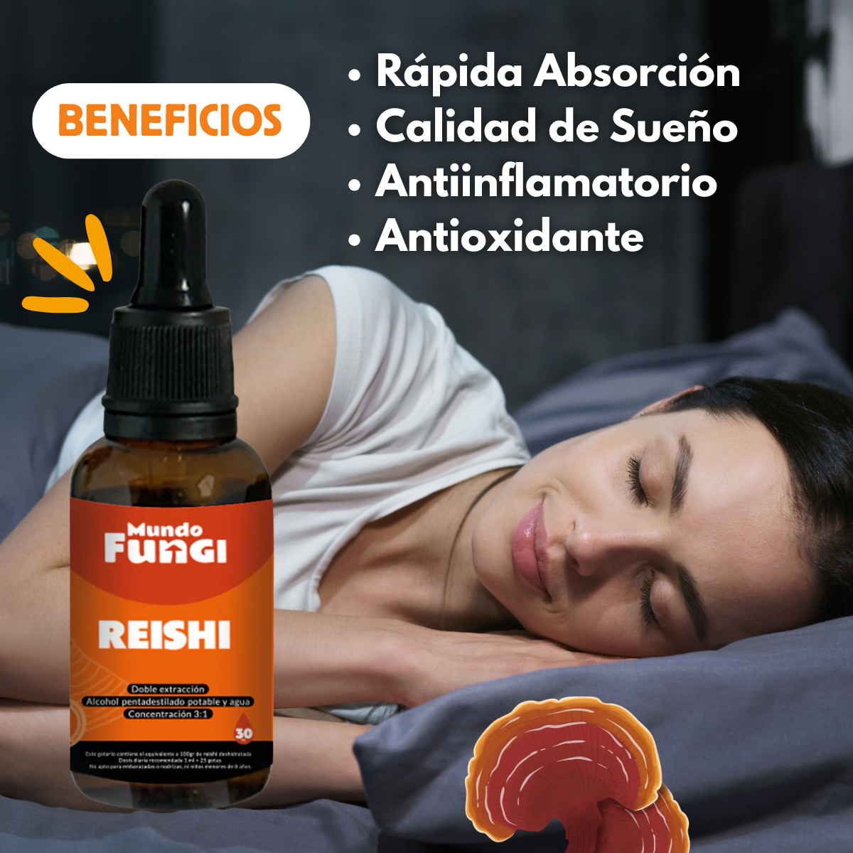 Extracto Reishi 30 Ml