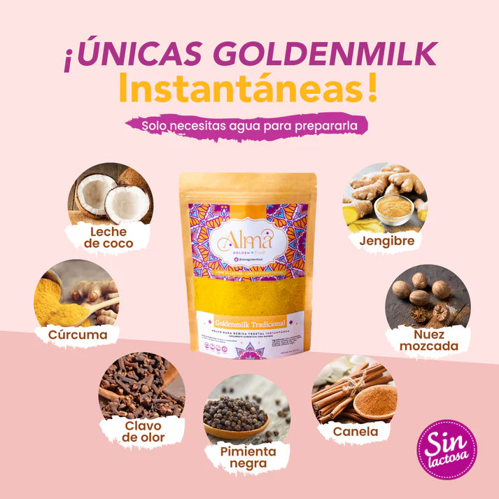 Golden Milk Tradicional 240gr