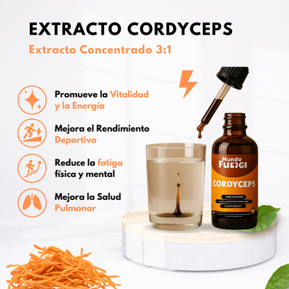 Extracto Cordyceps 30 Ml