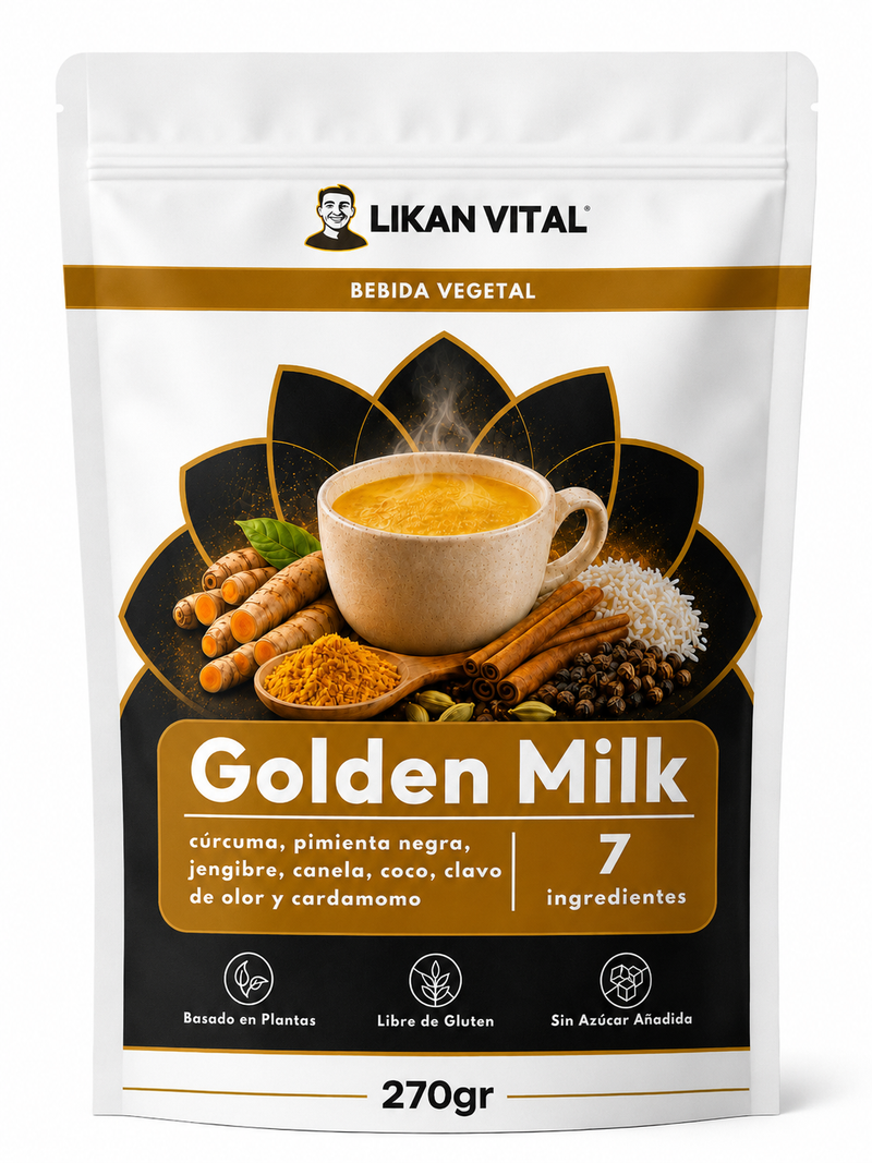 Golden Milk 270gr en Polvo