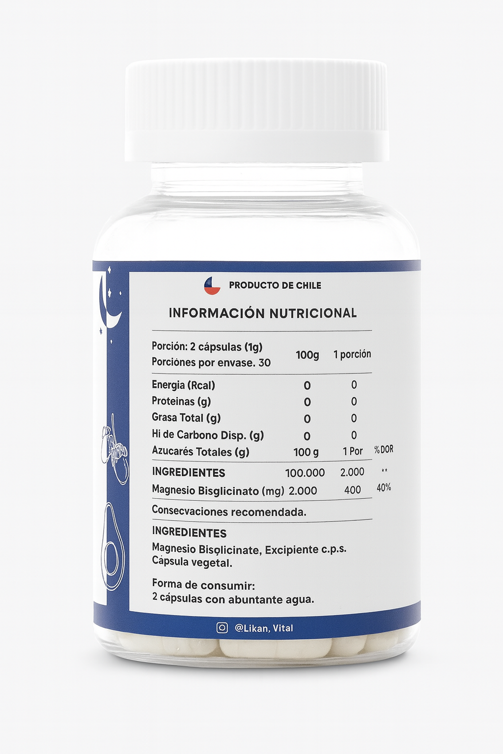 Magnesio Bisglicinato 1000mg