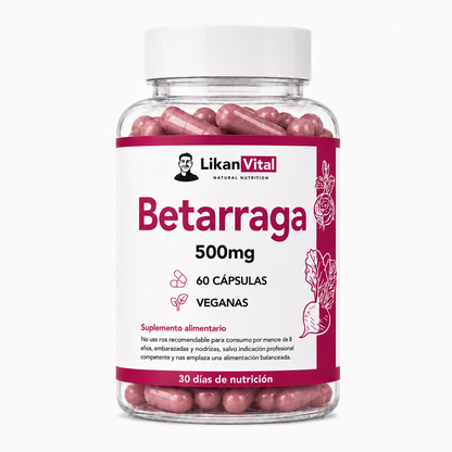 Betarraga En Cápsulas 500mg