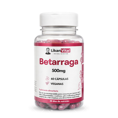 Betarraga En Cápsulas 500mg
