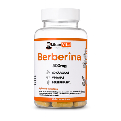 Berberina 500mg - Control Glucosa