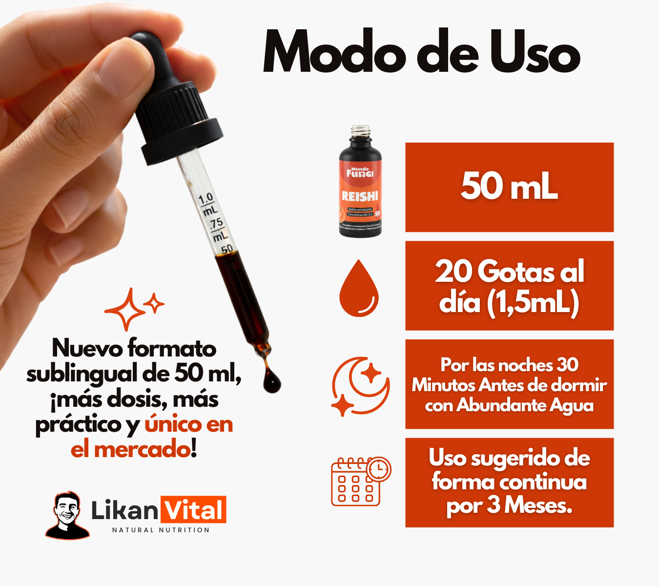 Extracto Reishi 50 Ml