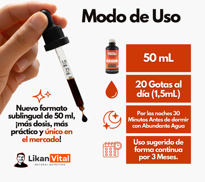 Extracto Reishi 50 Ml