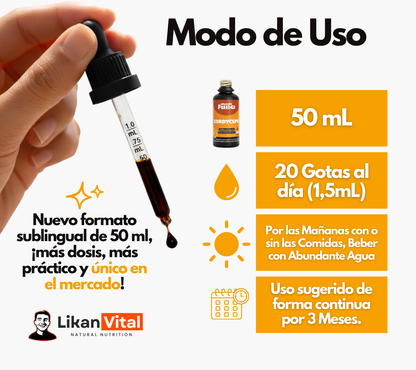 Extracto Cordyceps 50 Ml