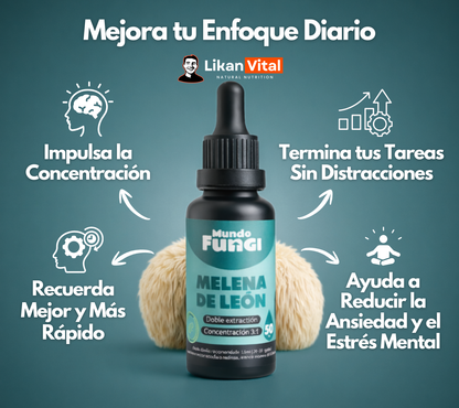 Extracto Melena de león 50 Ml