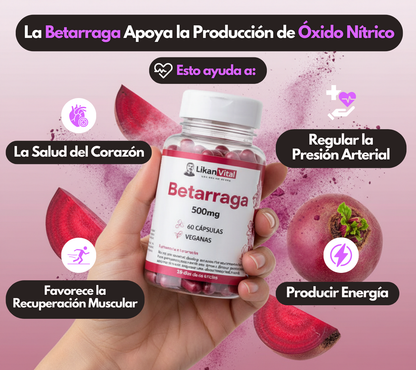 Betarraga En Cápsulas 500mg