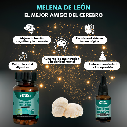 Pack Melena de León - Cápsulas y Gotas