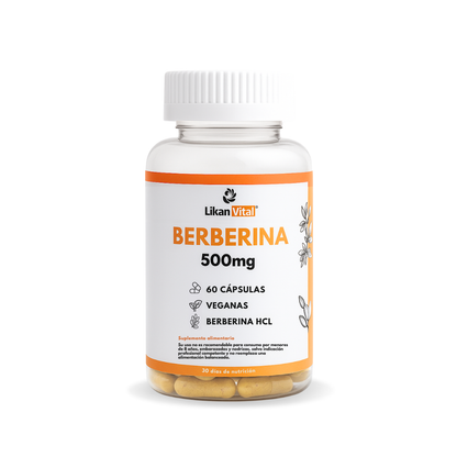 Berberina 500mg - Control Glucosa