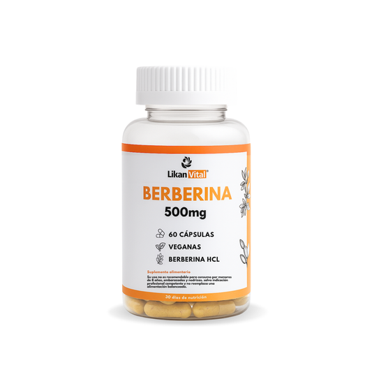 Berberina 500mg - Control Glucosa