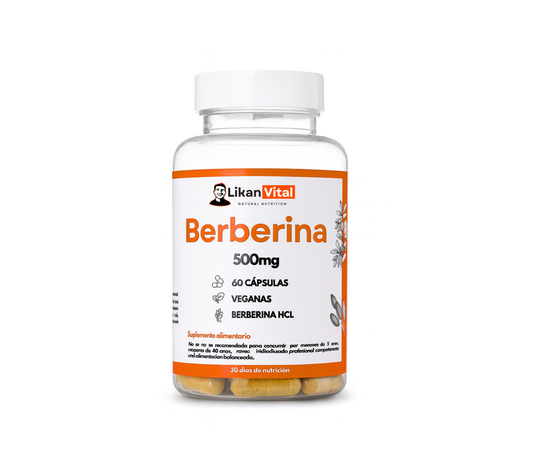 Berberina 500mg - Control Glucosa