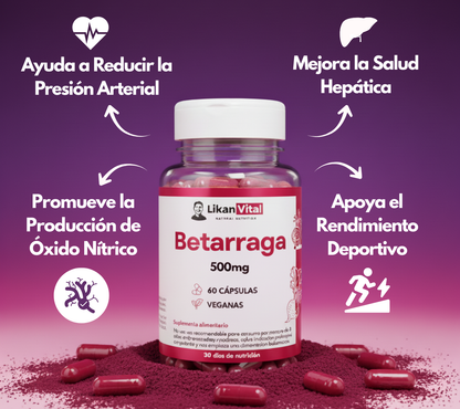 Betarraga En Cápsulas 500mg