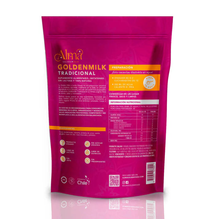 Golden Milk Tradicional 240gr