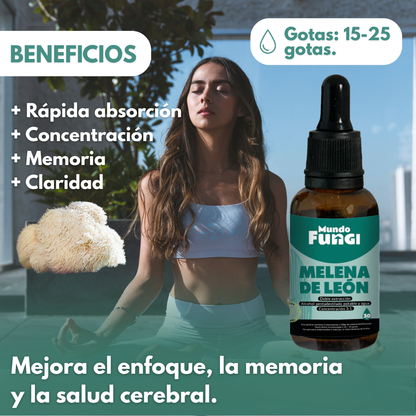 Extracto Melena de león 30 Ml