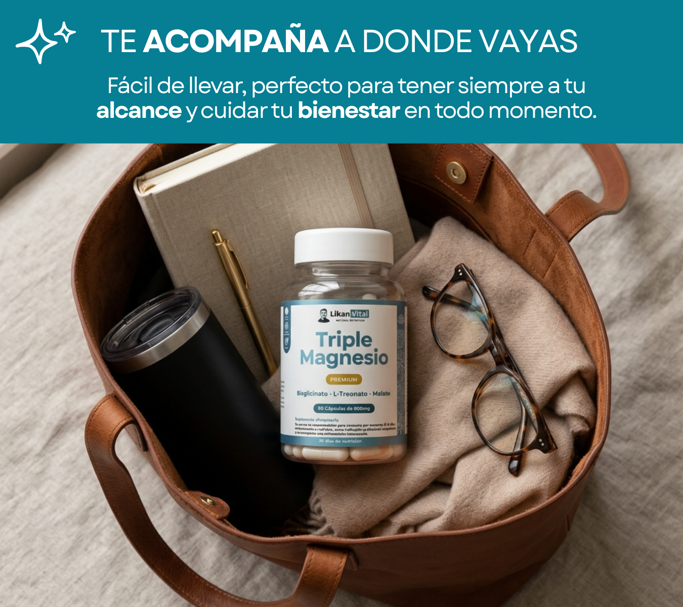 Triple Magnesio Premium 600mg