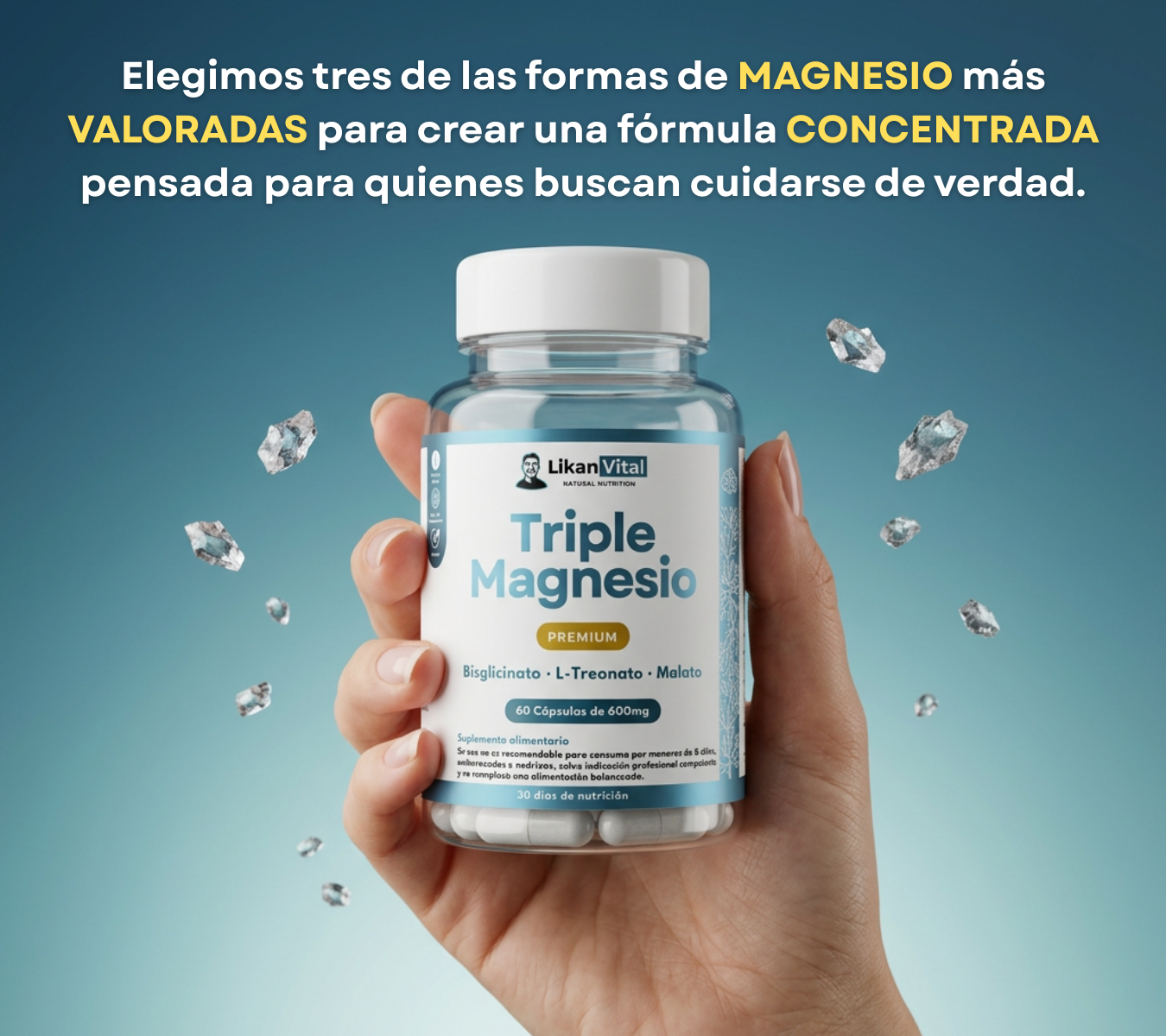 Triple Magnesio Premium 600mg