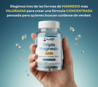 Triple Magnesio Premium 600mg