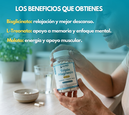 Triple Magnesio Premium 600mg