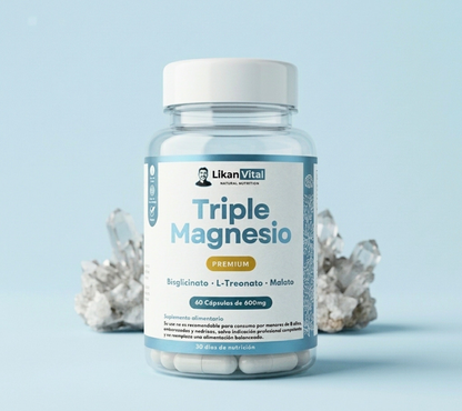 Triple Magnesio Premium 600mg