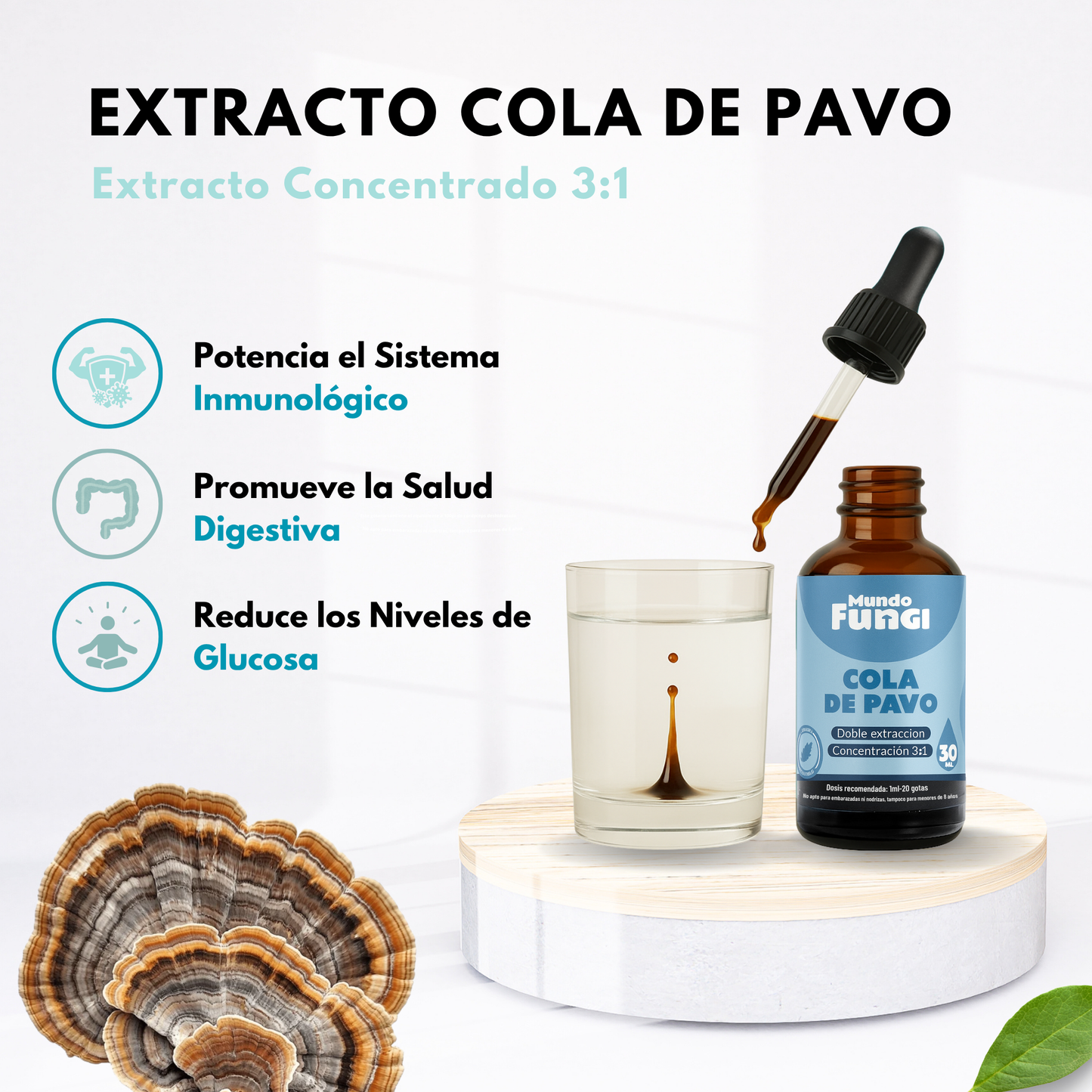 Extracto Cola de Pavo 30Ml