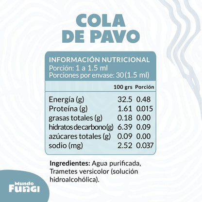 Extracto Cola de Pavo 50Ml