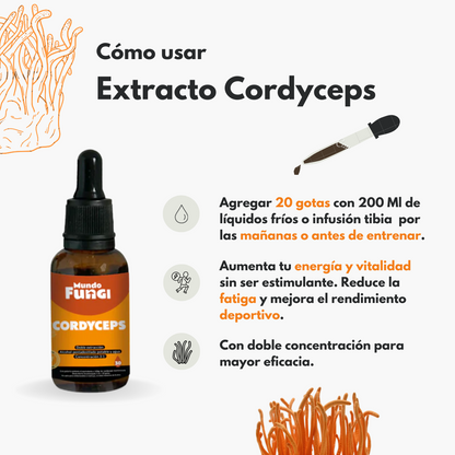 Extracto Cordyceps 30 Ml